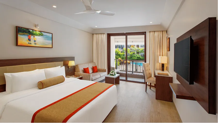 Deluxe King Rooms with Balcony